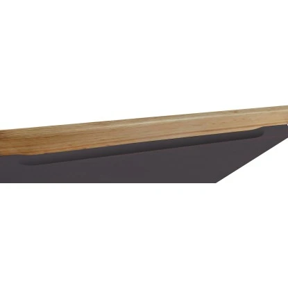 Held Möbel Küchen-Eckschrank Turin 120 Cm Graphit/Wotaneiche – Bild 8