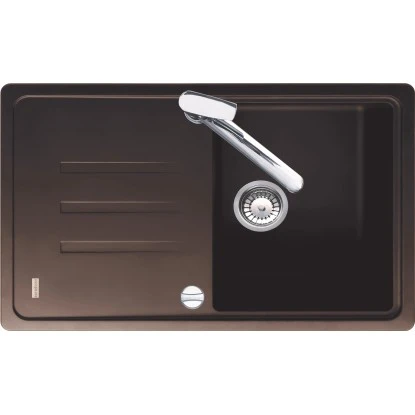 Eurodomo Einbauspüle Malta 78 Cm Espresso