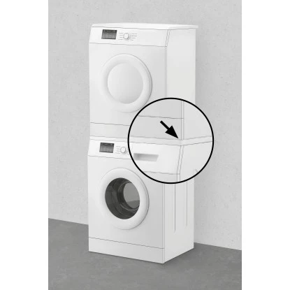 Waschmaschinen-Verbindungsrahmen 7,8 Cm X 52,5 Cm X 65 Cm – Bild 2