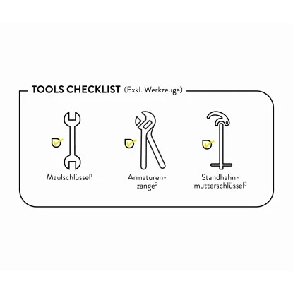 Baliv Küchenarmatur KI-1820 Chrom-Taupe – Bild 5