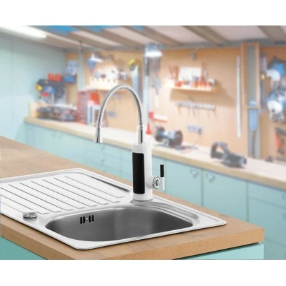 Easymaxx Warm Und Kaltwasserarmatur Mit Integriertem Durchlauferhitzer 3600 W – Bild 8