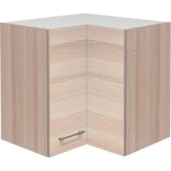Flex-Well Exclusiv Eck-Hängeschrank Focus 60 Cm X 60 Cm Akazie Nachbildung