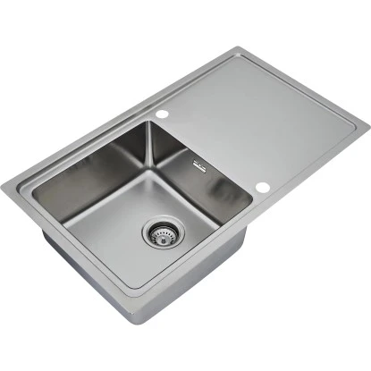 Respekta Einbauspüle Chicago 86 Cm X 50 Cm Edelstahl – Bild 4