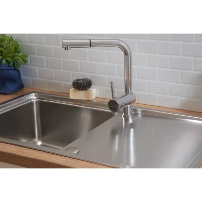 Respekta Einbauspüle Chicago 86 Cm X 50 Cm Edelstahl – Bild 6