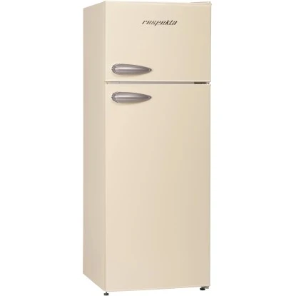 Respekta Kühl-Gefrierkombination KS144 Vintage VC Cream