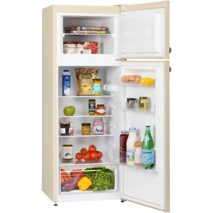 Respekta Kühl-Gefrierkombination KS144 Vintage VC Cream – Bild 12