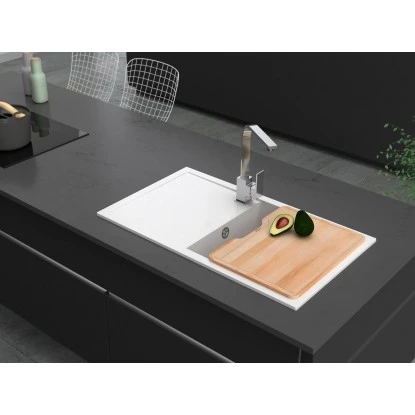 Miló Schneidebrett Für Die Spüle Buchenholz Natur – Bild 2