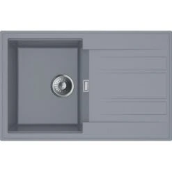 Miló Einbauspüle Granitverbundstoff Piatto 78 Grau