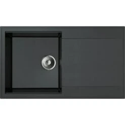 Miló Einbauspüle Granitverbundstoff Palladio 86 Graphit