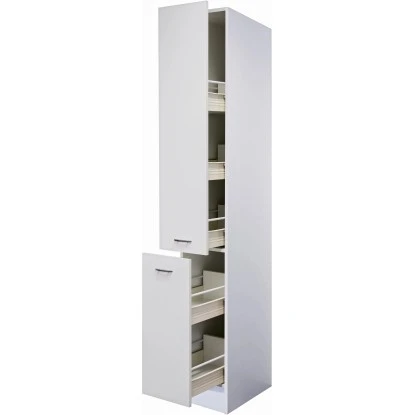 Flex-Well Classic Apothekerschrank Wito 200 Cm X 30 Cm X 57 Cm Weiß