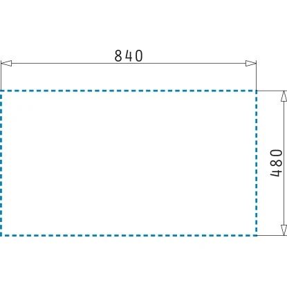 Pyramis Einbauspüle Athena 1 1/4B 1D Edelstahl – Bild 3