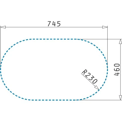 Pyramis Einbauspüle SR Mini Edelstahl – Bild 3