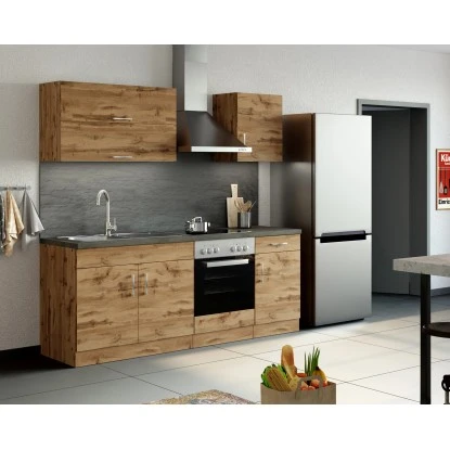 Held Möbel Klapphängeschrank Sorrento B110 X H57 X T34 Cm Wotaneiche-Wotaneiche – Bild 11