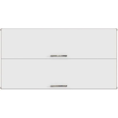 Held Möbel Klapphängeschrank Sorrento BxHxT 110 X 57 X 34 Cm Weiß-Wotaneiche – Bild 2