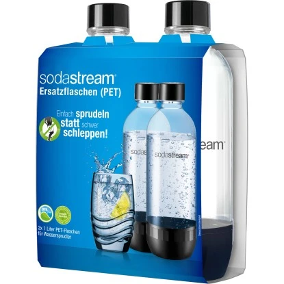 SodaStream PET-Flasche Duo-Pack Schwarz